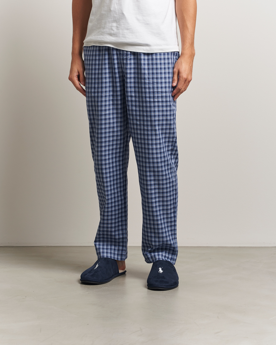 Uomini | Sandali & Diapositive | Polo Ralph Lauren | Klarence Dress Slipper Navy/BlackWatch