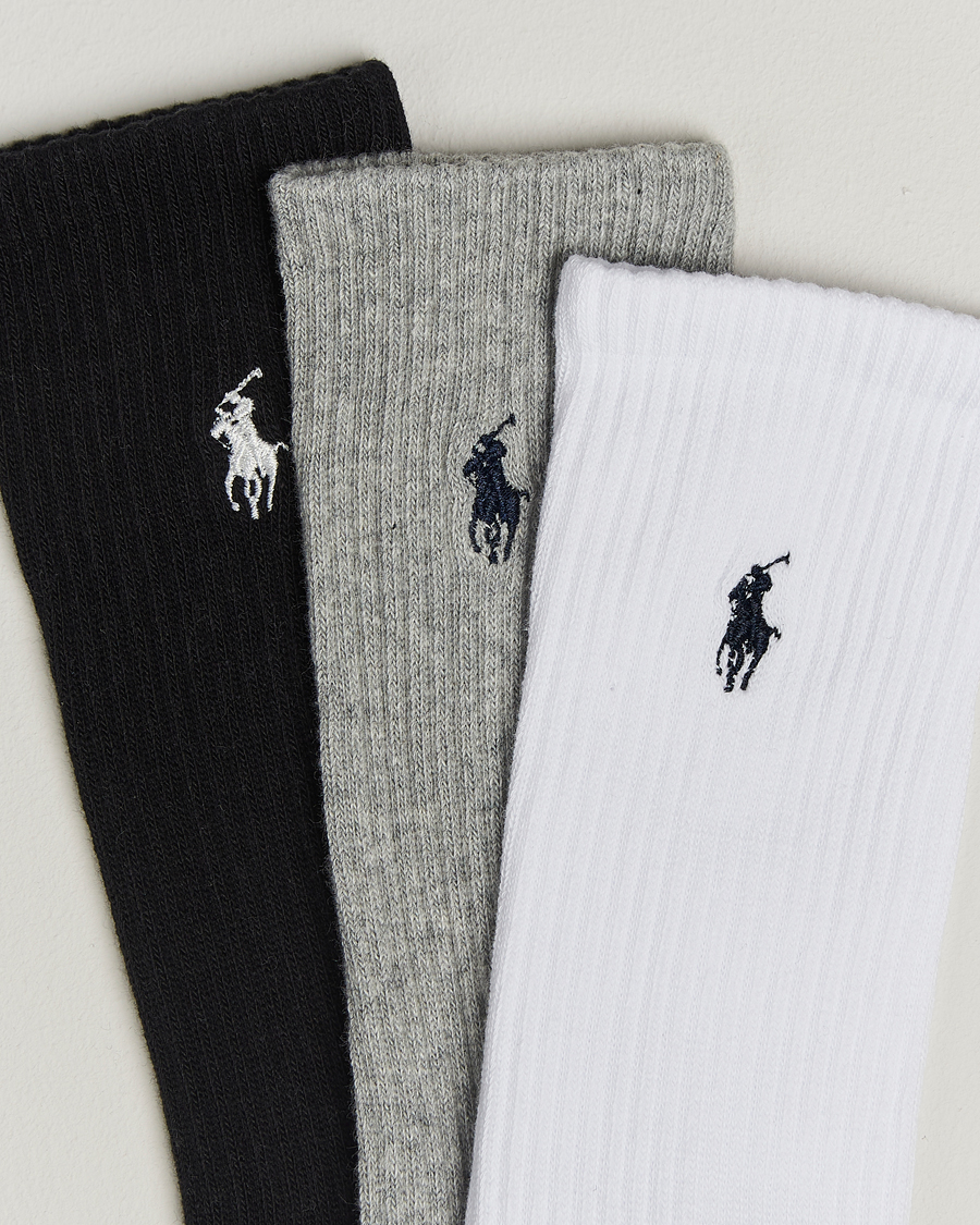 Uomini | Biancheria intima | Polo Ralph Lauren | Polo Ralph Lauren6-Pack Crew SockGrey