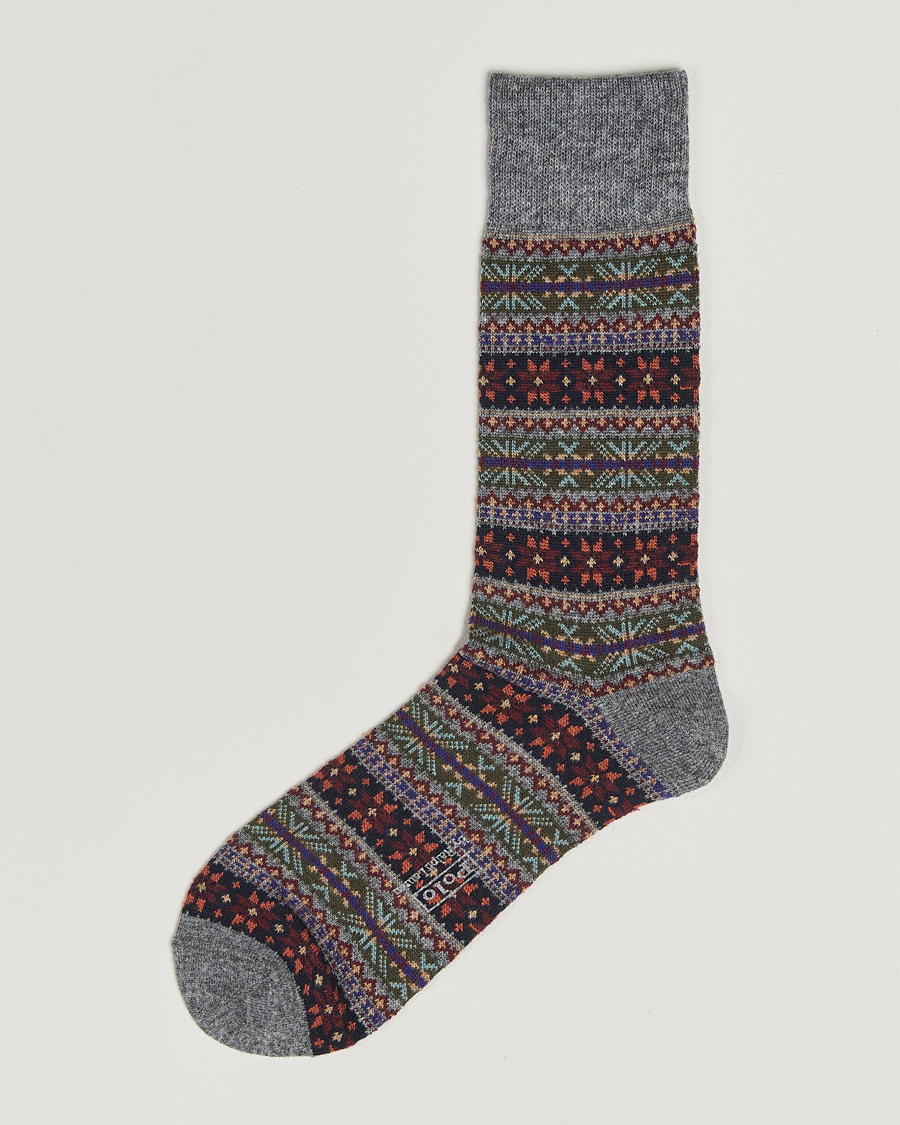 Uomini | Biancheria intima | Polo Ralph Lauren | Fair Isle Sock Medium Grey Heather
