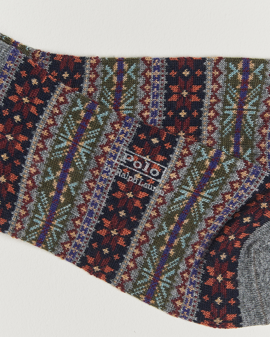 Uomini | Biancheria intima | Polo Ralph Lauren | Fair Isle Sock Medium Grey Heather