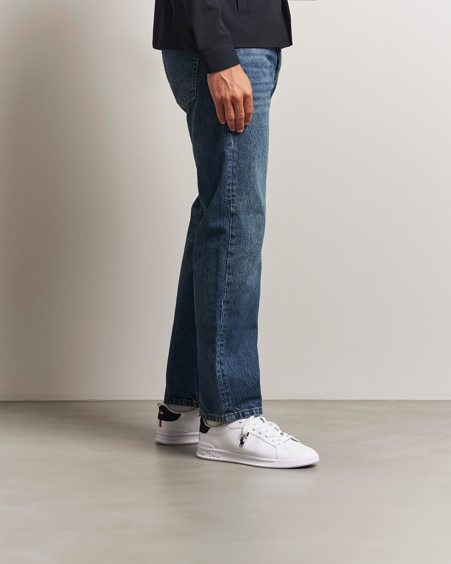 Uomini | Sneakers | Polo Ralph Lauren | Heritage Court Sneakers White/Navy/Red