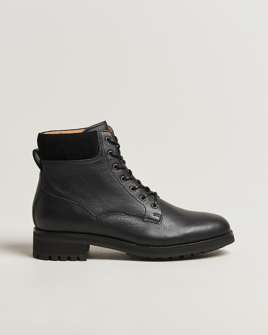 Uomini | Stivali | Polo Ralph Lauren | Bryson Mid Boot Black Calf