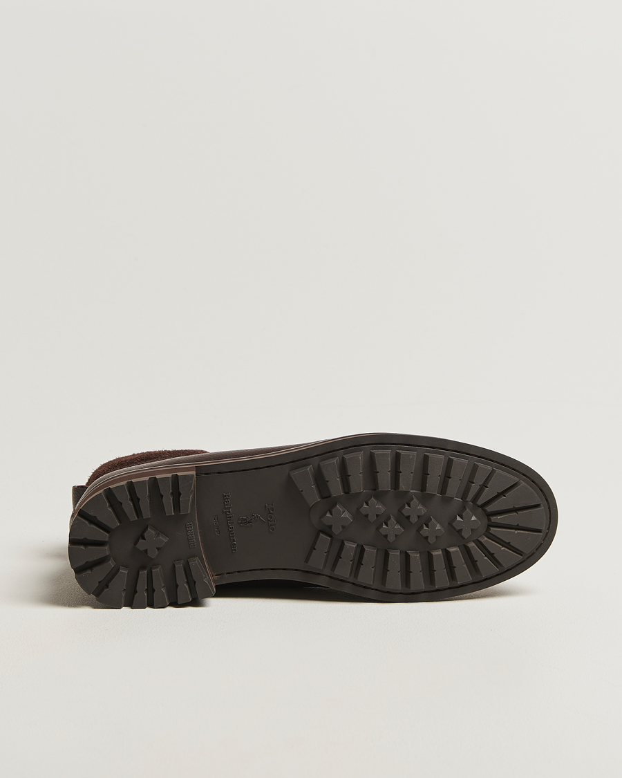 Uomini | Stivali | Polo Ralph Lauren | Bryson Mid Boot Dark Brown Calf