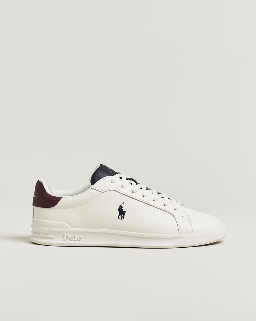 Uomini | Sneakers | Polo Ralph Lauren | Heritage Court Sneakers Off White/Navy