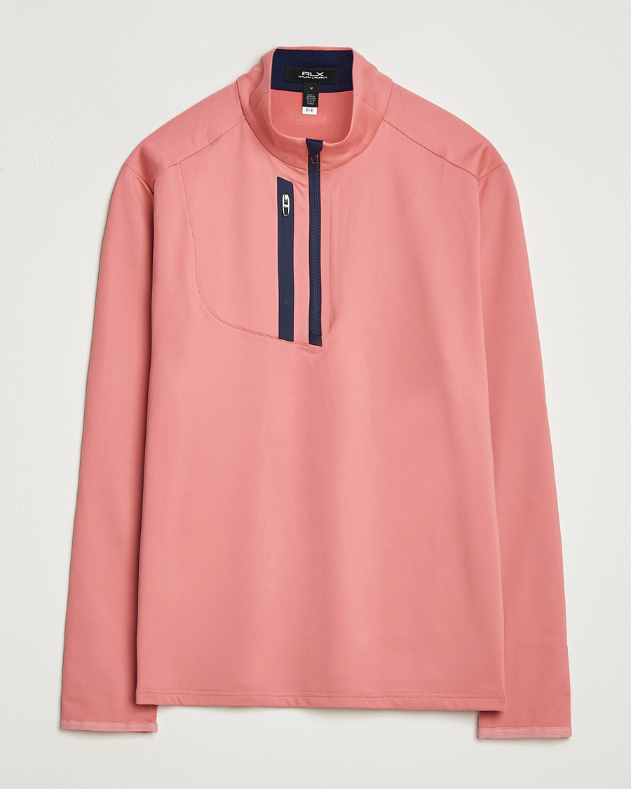 Uomini | Abbigliamento da golf | RLX Ralph Lauren | Luxury Jersey Half Zip Desert Rose