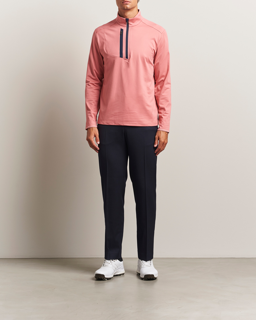 Uomini | Abbigliamento da golf | RLX Ralph Lauren | Luxury Jersey Half Zip Desert Rose