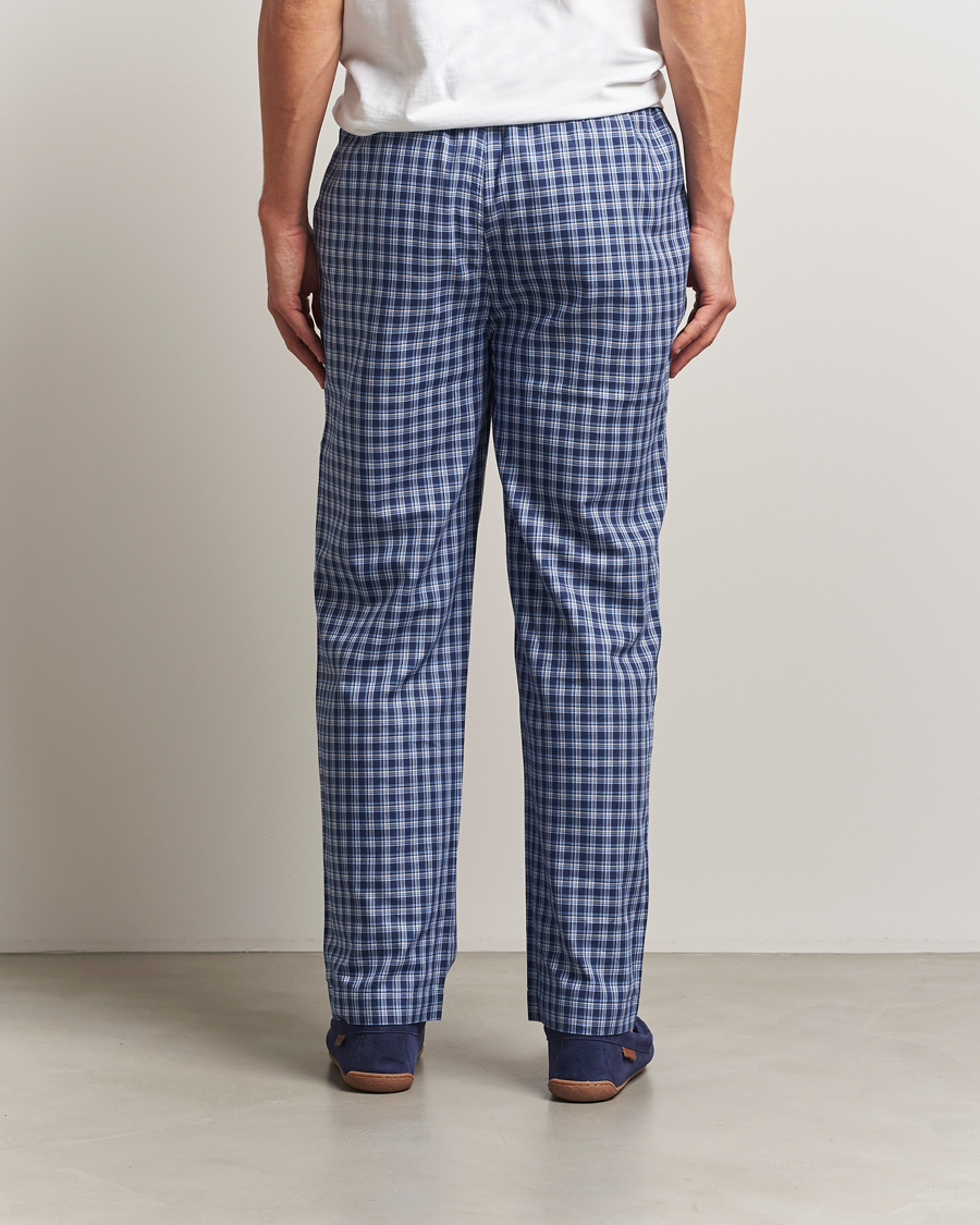 Uomini | Accappatoi & Pigiami | Polo Ralph Lauren | Cotton Checked Pyjama Pants Navy
