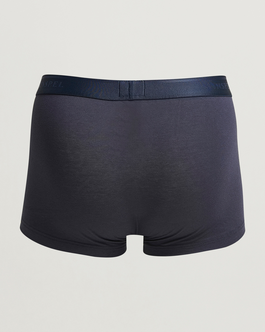 Uomini | Biancheria intima | Sunspel | 3-Pack Cotton Stretch Trunk Navy