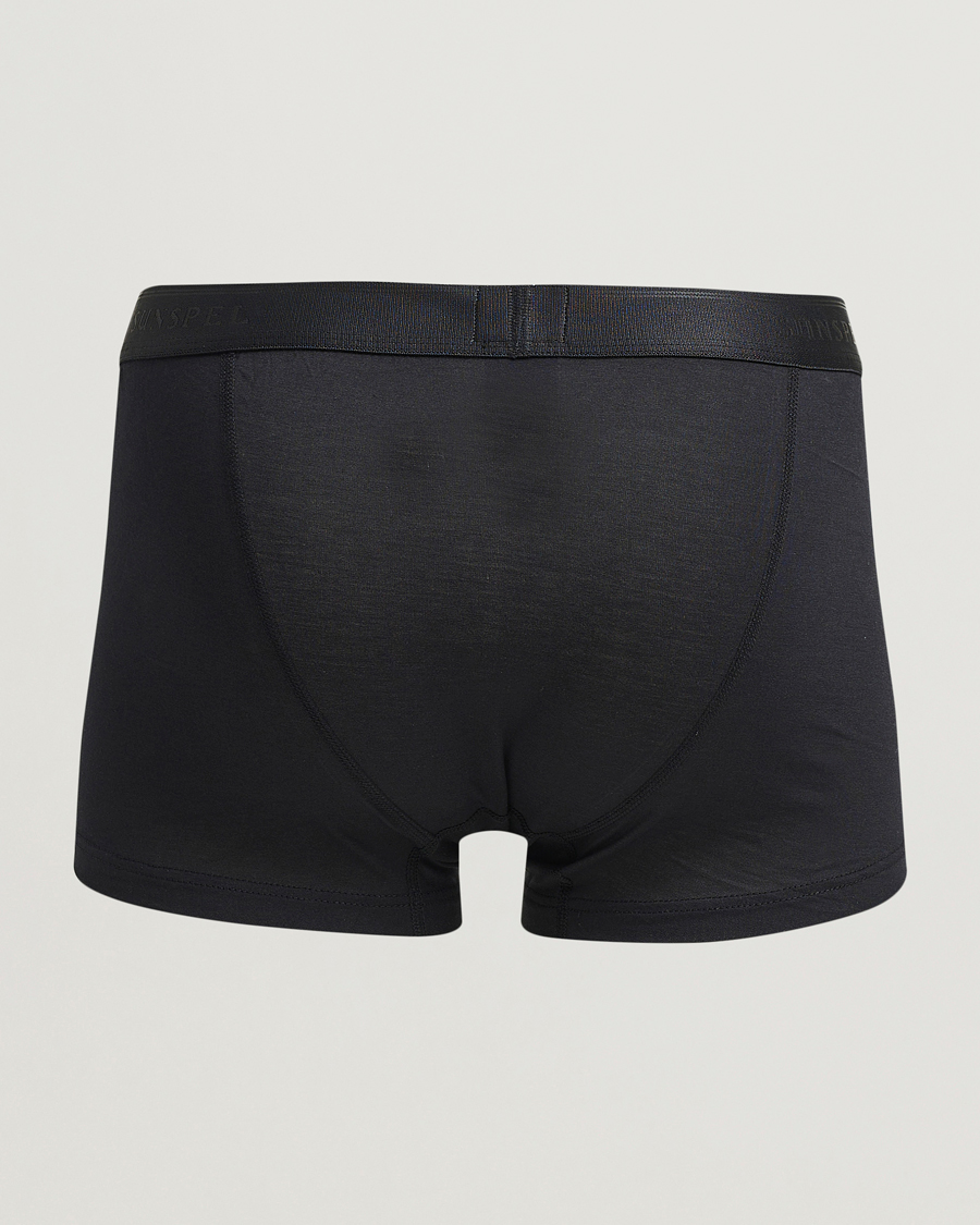 Uomini | Biancheria intima | Sunspel | Superfine Cotton Trunk Black