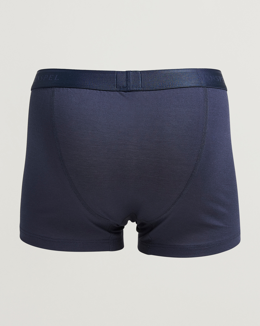 Uomini | Biancheria intima | Sunspel | Superfine Cotton Trunk Navy