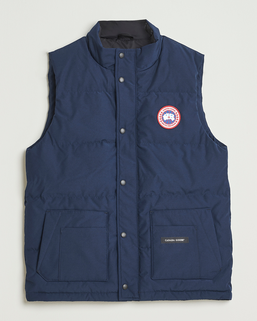 Uomini | Gilet | Canada Goose | Freestyle Vest Atlantic Navy