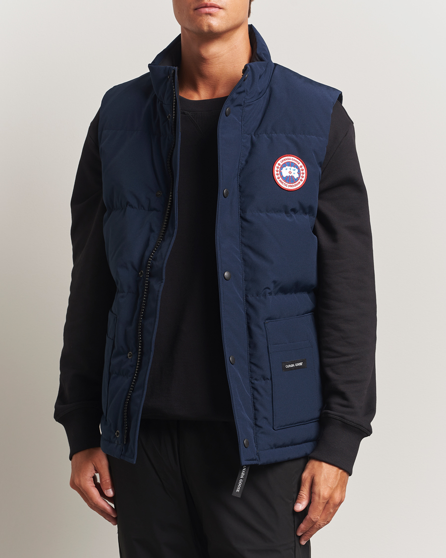 Uomini | Giacche | Canada Goose | Freestyle Vest Atlantic Navy