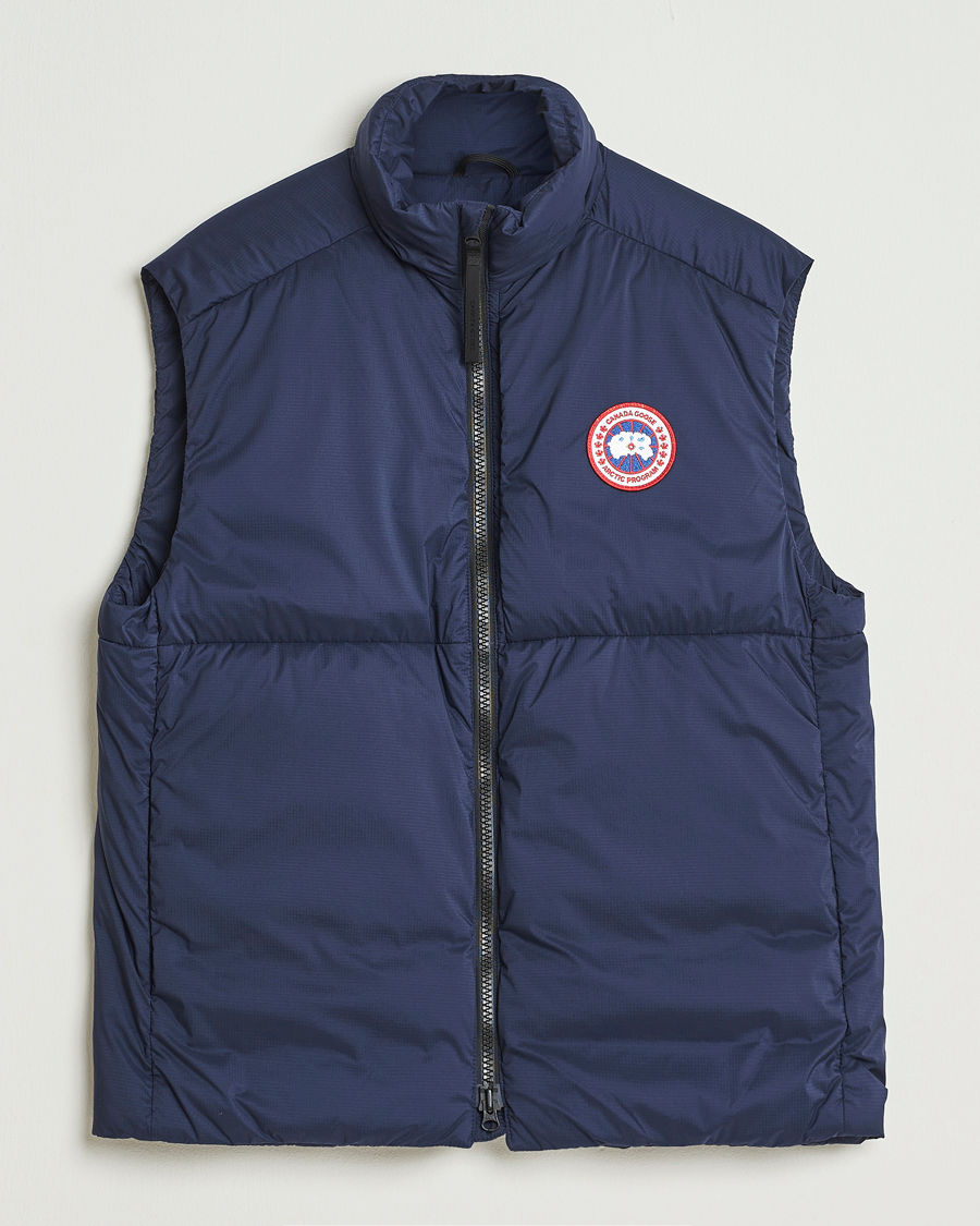 Uomini | Giacche | Canada Goose | Lodge Vest Atlantic Navy