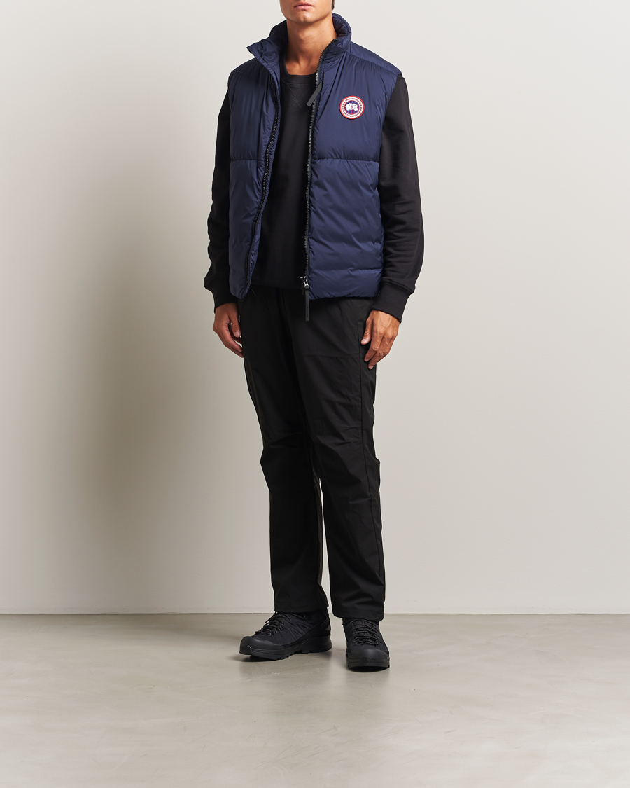 Uomini | Giacche | Canada Goose | Lodge Vest Atlantic Navy