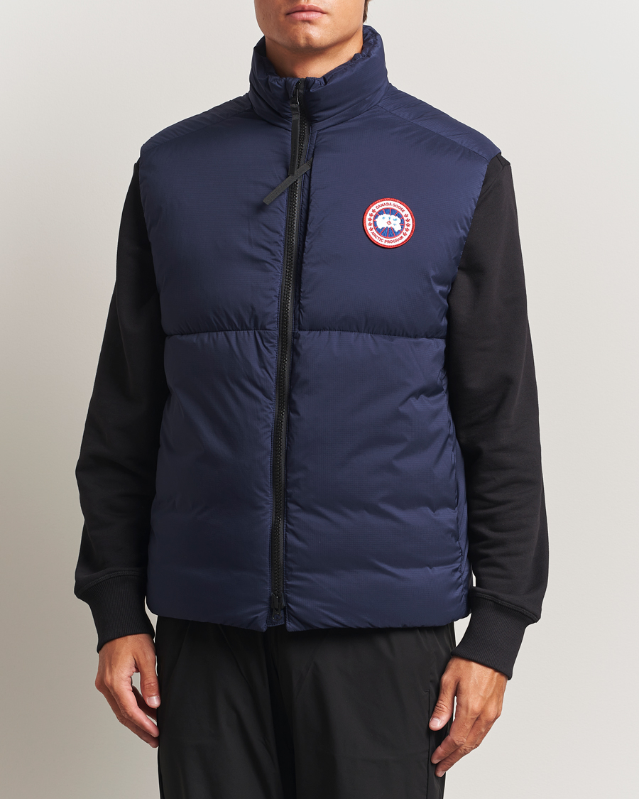 Uomini | Giacche | Canada Goose | Lodge Vest Atlantic Navy