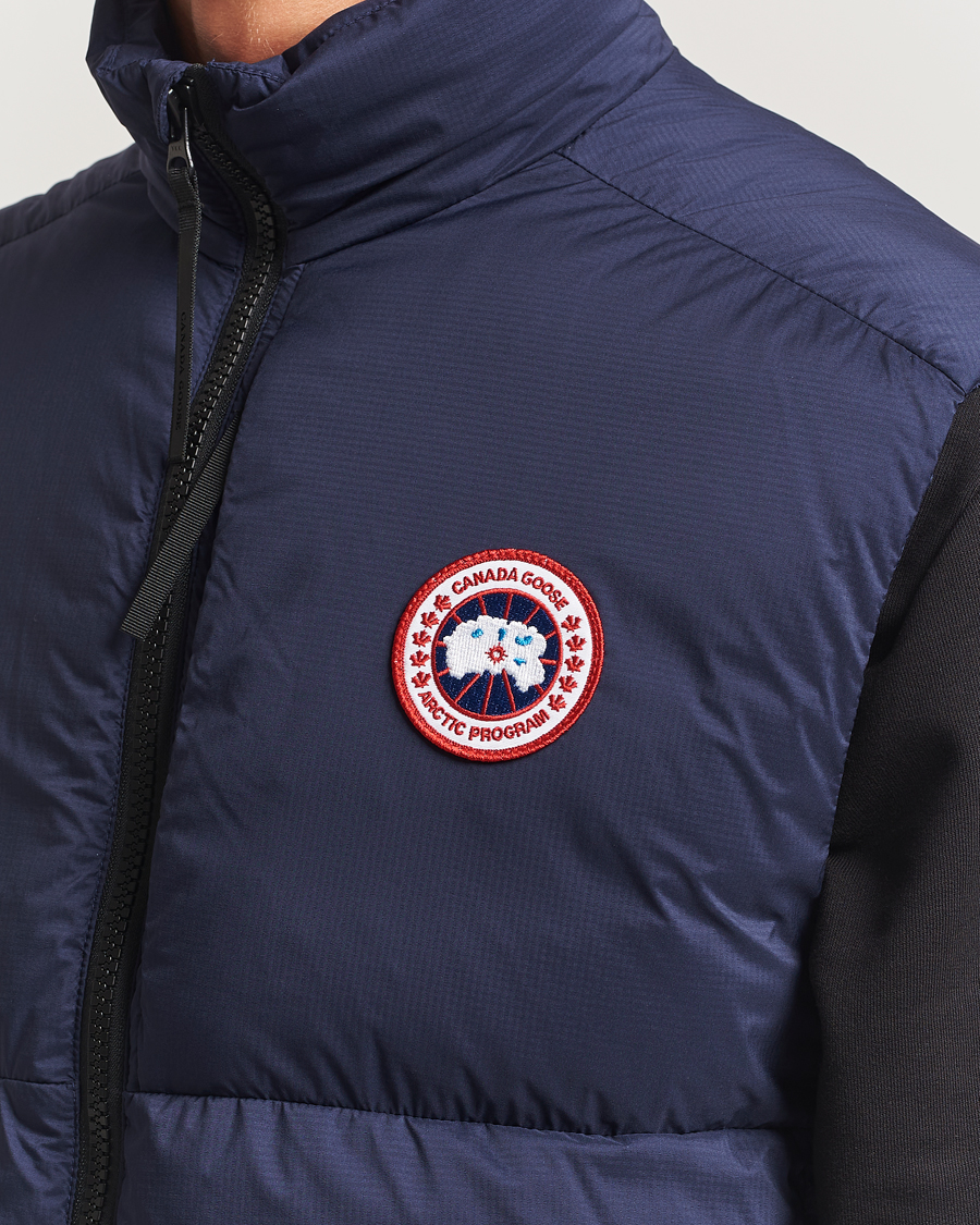 Uomini | Giacche | Canada Goose | Lodge Vest Atlantic Navy