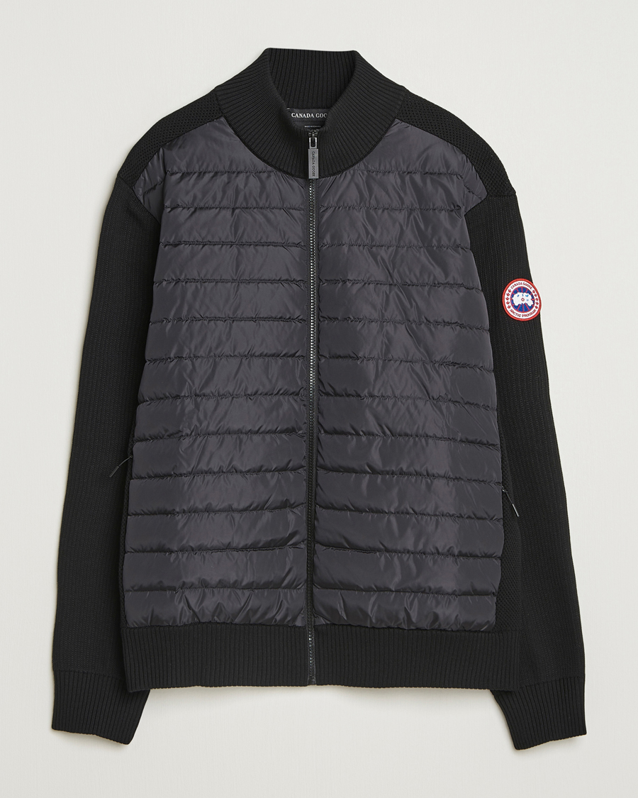 Uomini | Giacche | Canada Goose | Hybridge Knit Jacket Black