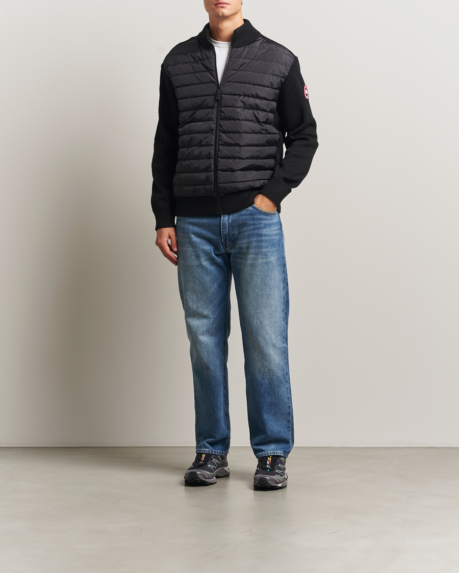 Uomini | Giacche | Canada Goose | Hybridge Knit Jacket Black