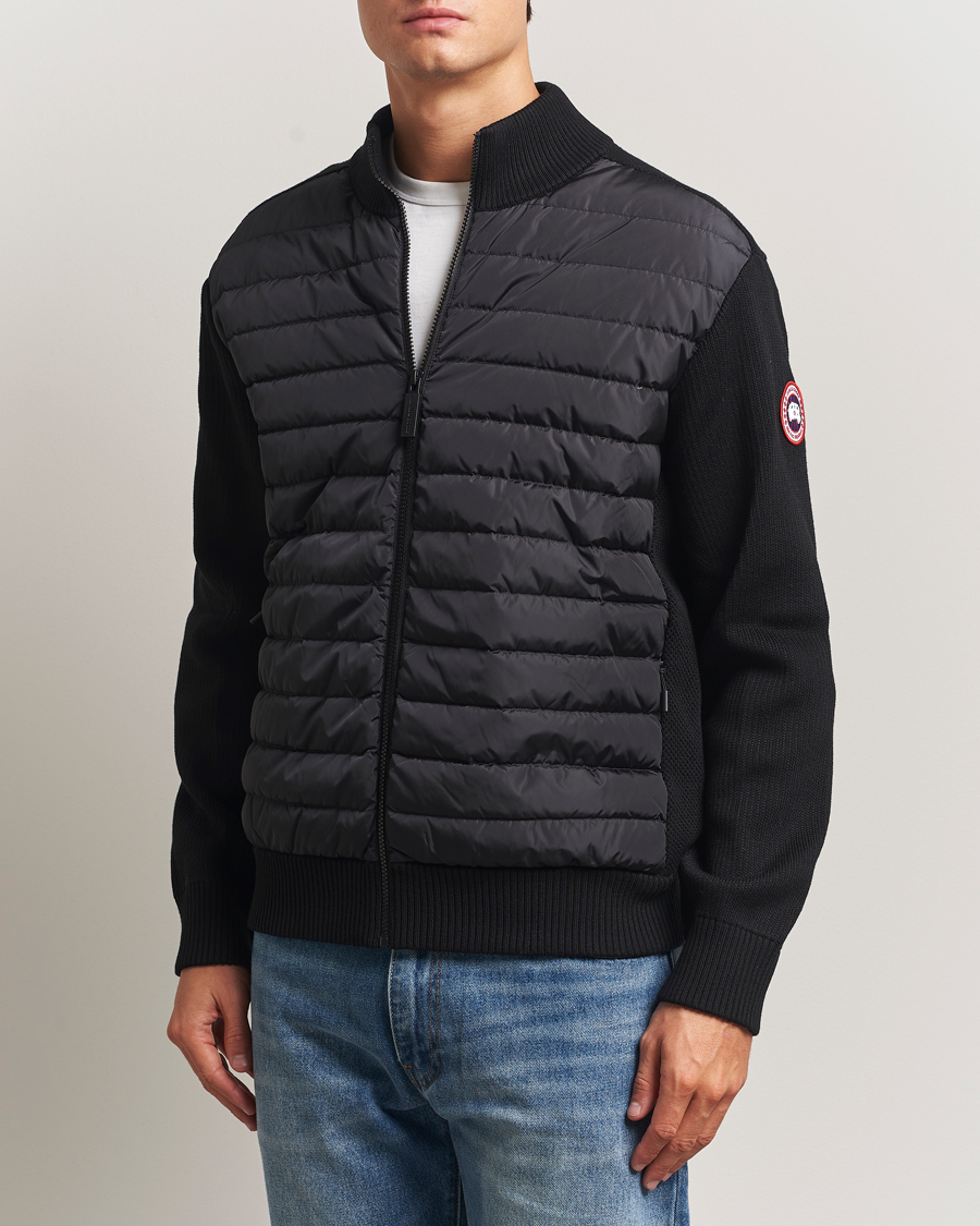 Uomini | Giacche | Canada Goose | Hybridge Knit Jacket Black