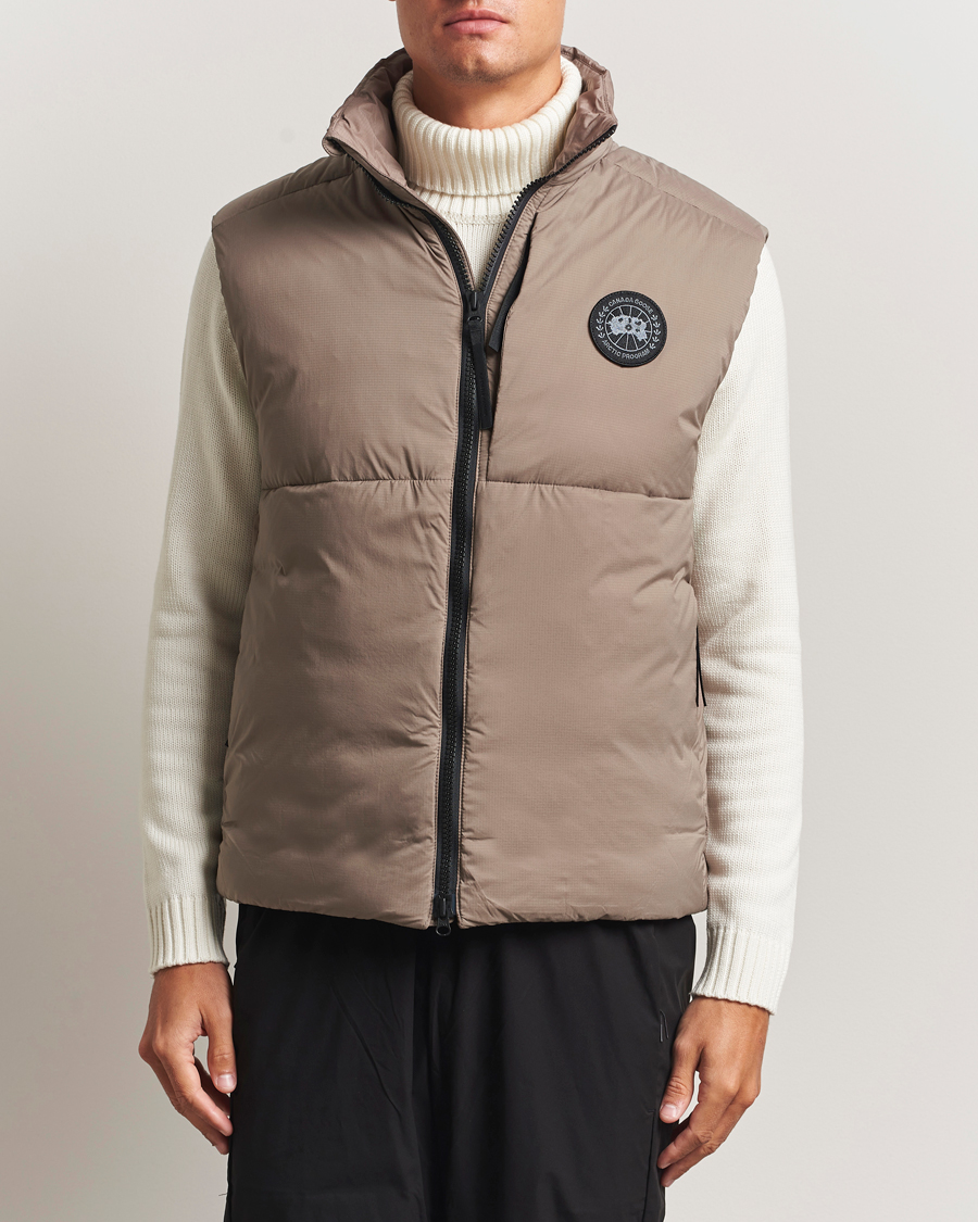 Uomini | Gilet | Canada Goose | Lodge Vest Taupe