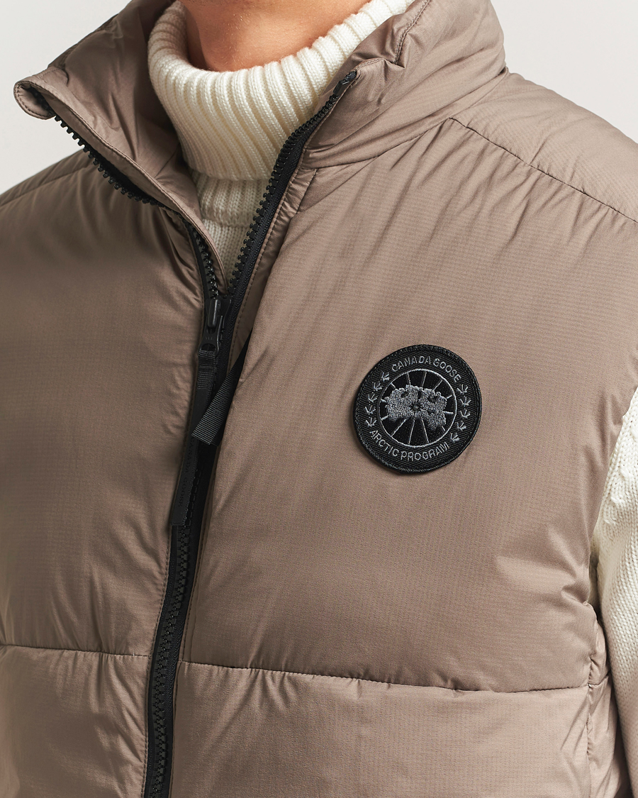 Uomini | Gilet | Canada Goose Black Label | Lodge Vest Taupe