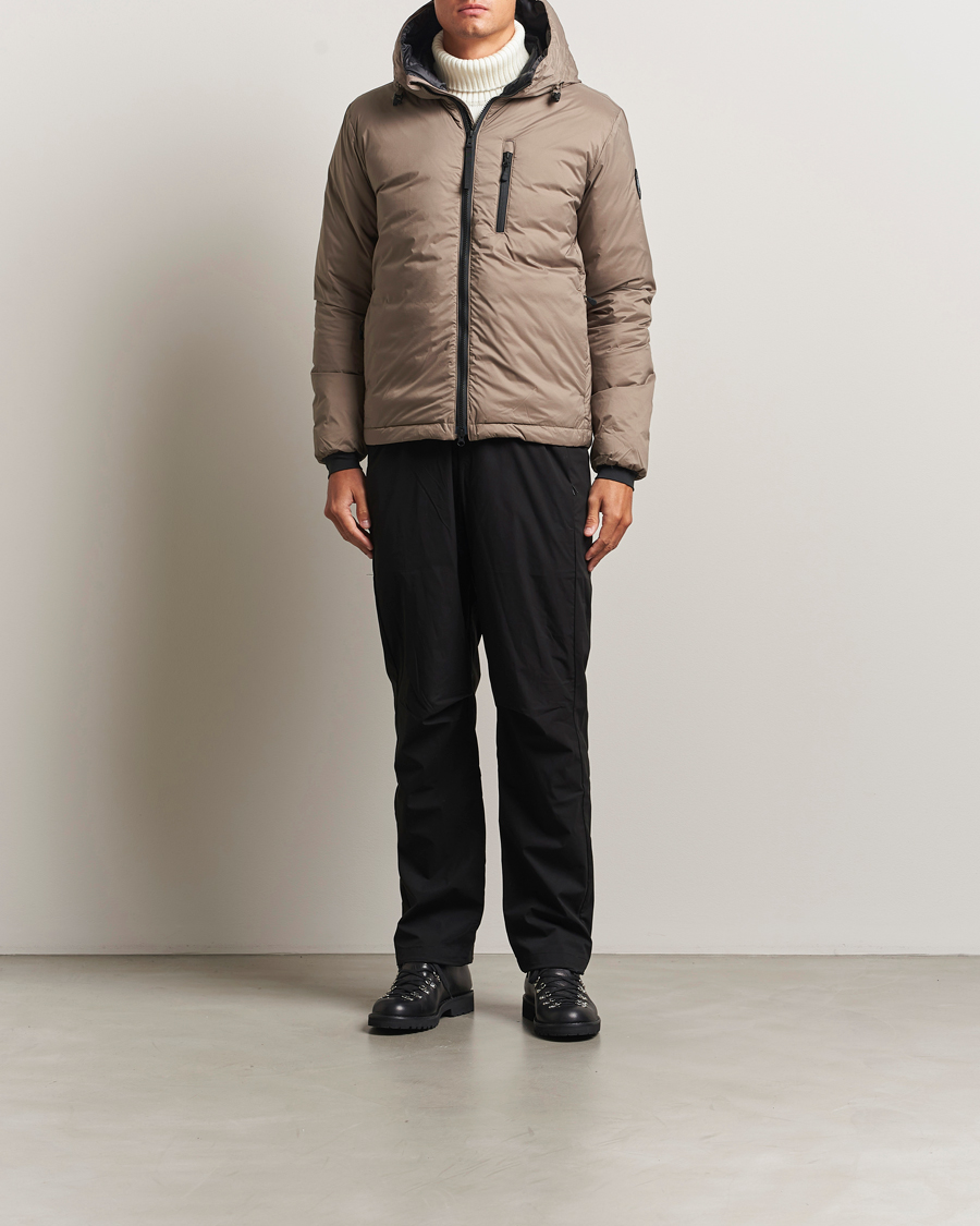 Uomini | Giacche | Canada Goose Black Label | Lodge Hoody Taupe