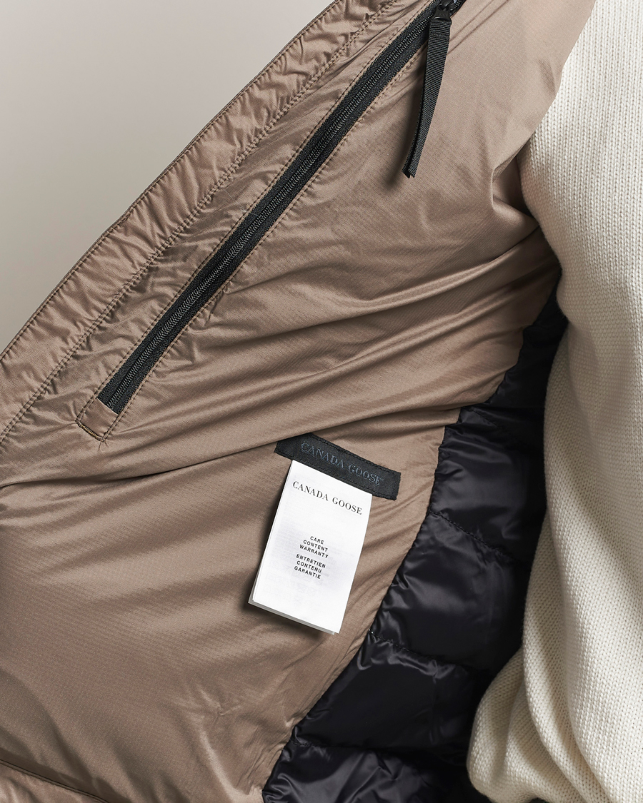 Uomini | Giacche | Canada Goose Black Label | Lodge Hoody Taupe