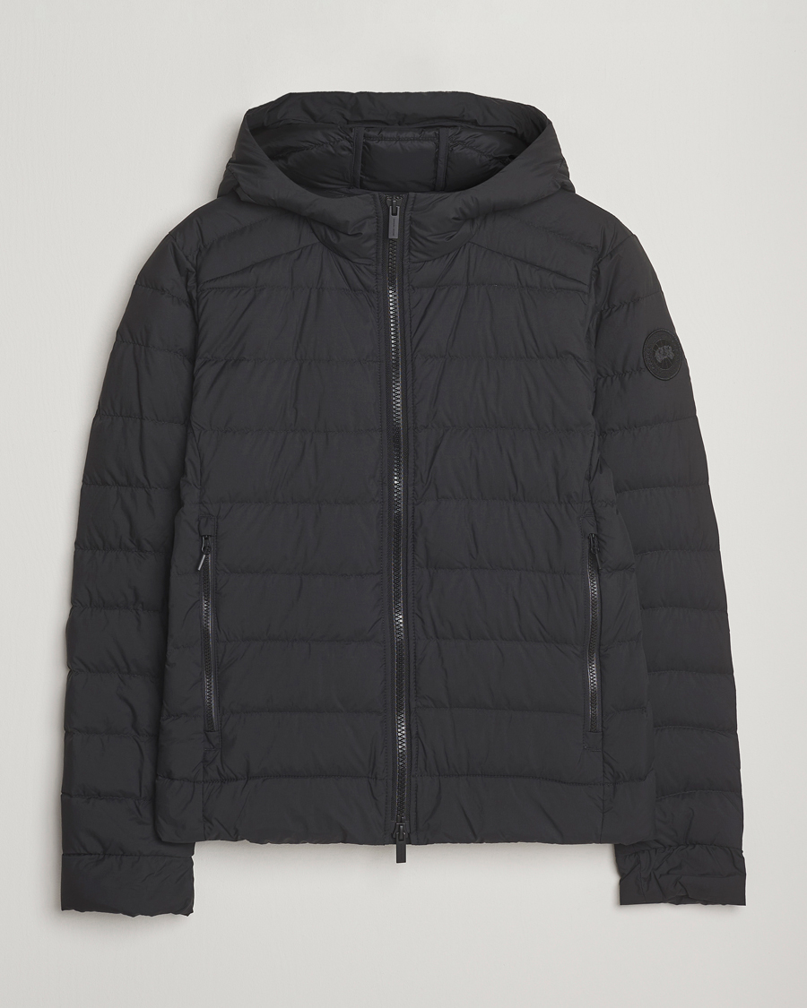 Uomini | Giacche | Canada Goose Black Label | Crofton Hoody Enduraluxe Black