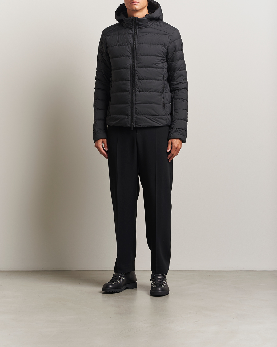 Uomini | Giacche | Canada Goose Black Label | Crofton Hoody Enduraluxe Black