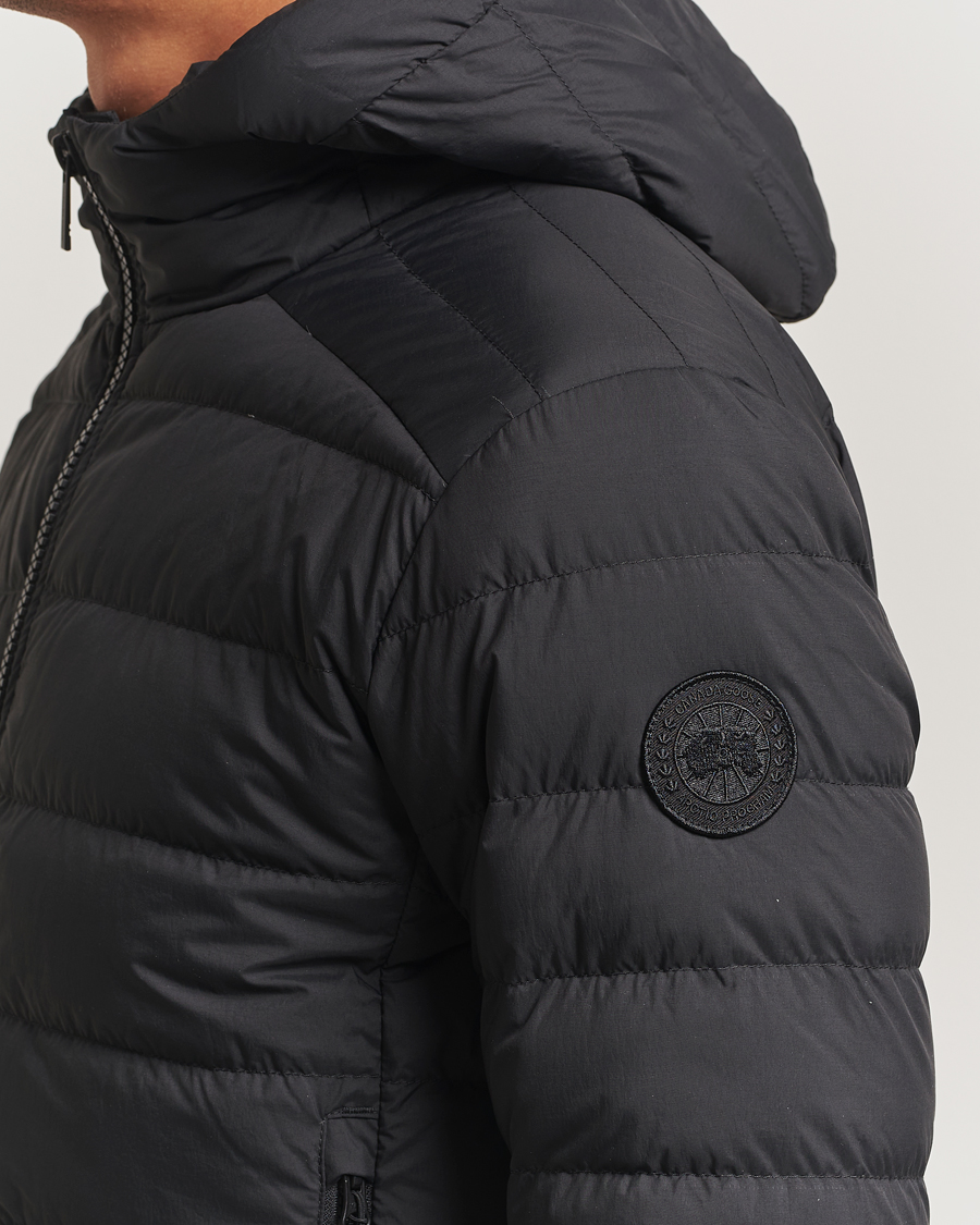 Uomini | Giacche | Canada Goose Black Label | Crofton Hoody Enduraluxe Black