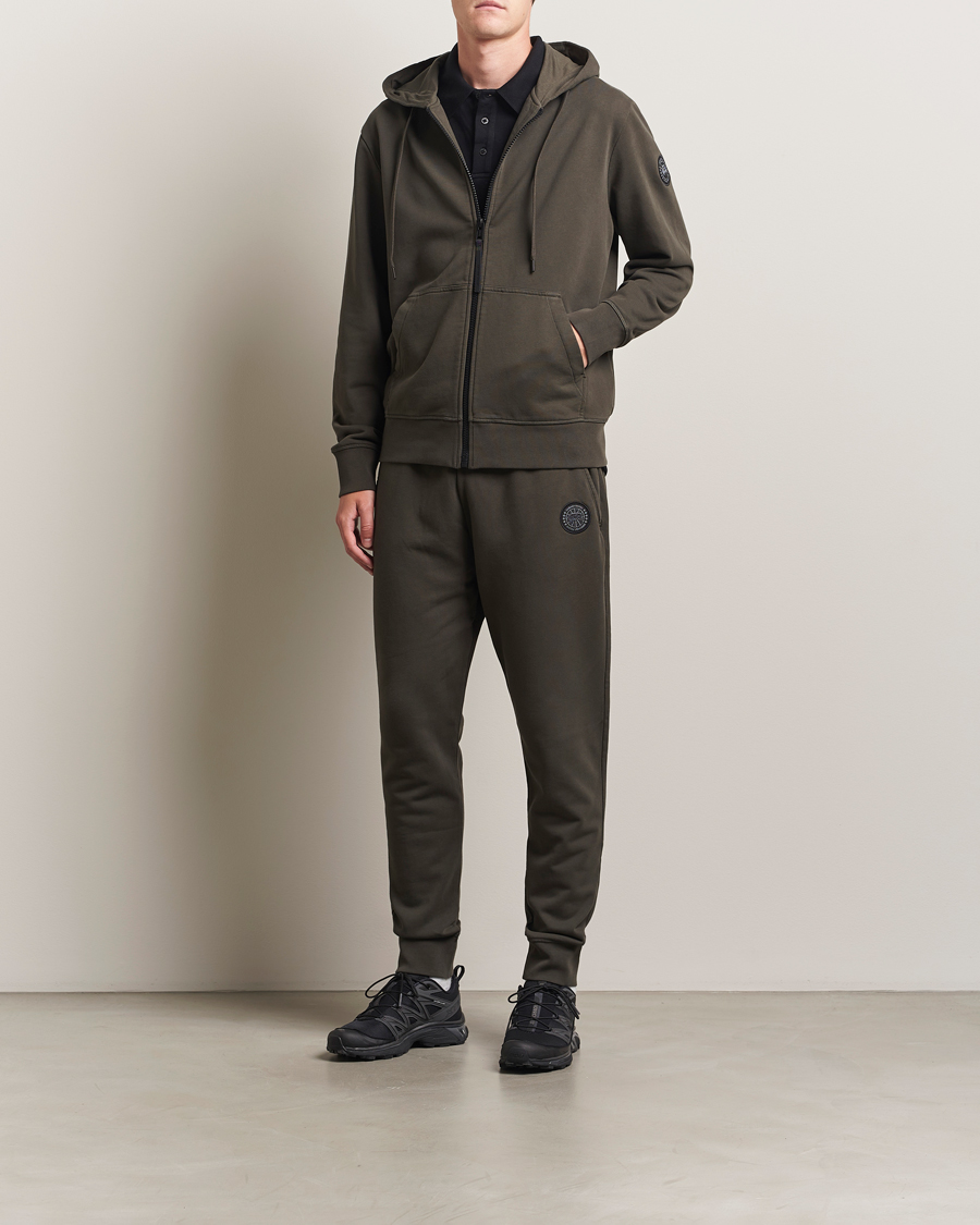 Uomini | Maglieria | Canada Goose | Huron Full Zip Hoodie Volcano