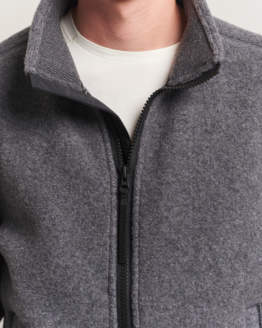 Uomini | Maglieria | Canada Goose Black Label | Lawson Fleece Jacket Quarry Grey