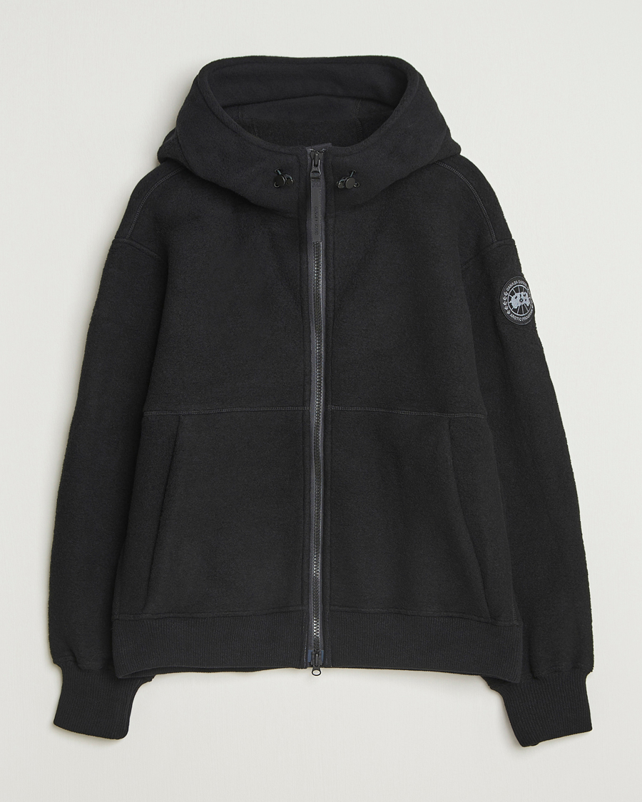 Uomini | Maglieria | Canada Goose Black Label | Chillwack Fleece Bomber Black