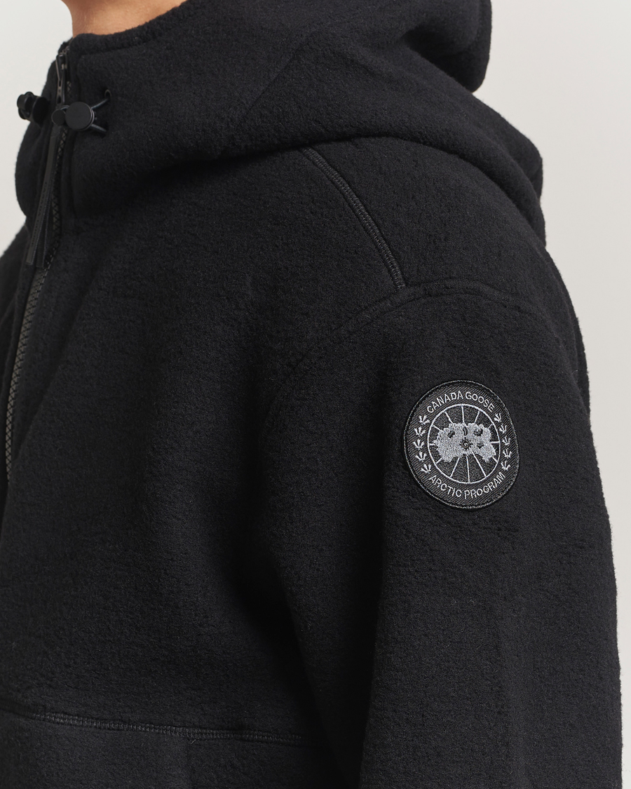 Uomini | Maglieria | Canada Goose Black Label | Chillwack Fleece Bomber Black