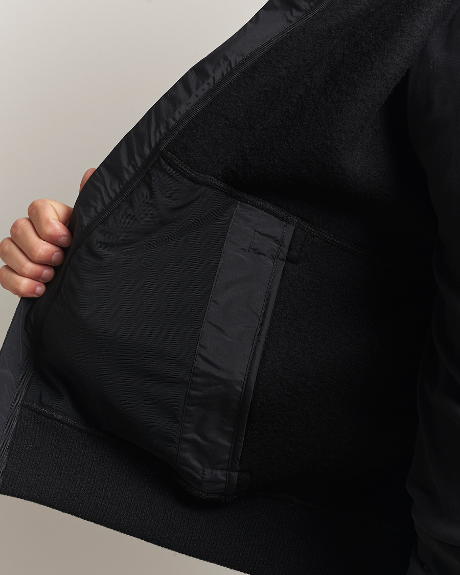 Uomini | Maglieria | Canada Goose Black Label | Chillwack Fleece Bomber Black