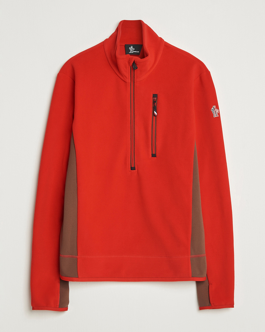Uomini | Maglieria | Moncler Grenoble | Performance Zip Sweater Racing Red