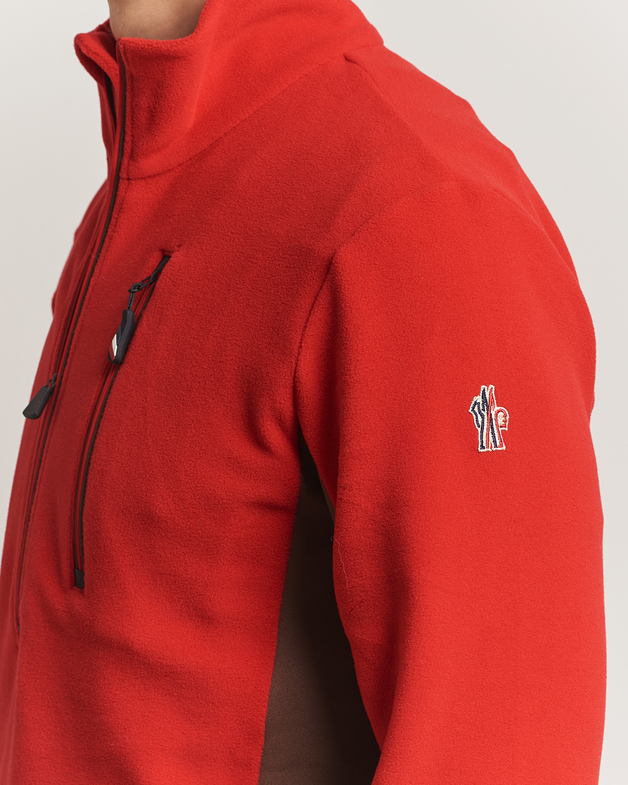 Uomini | Maglieria | Moncler Grenoble | Performance Zip Sweater Racing Red