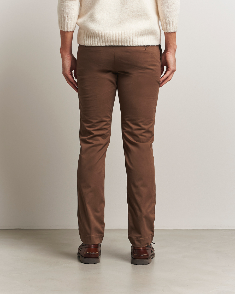 Uomini | Pantaloni | Polo Ralph Lauren | Hudson Slim Fit Stretch Chinos Chestnut