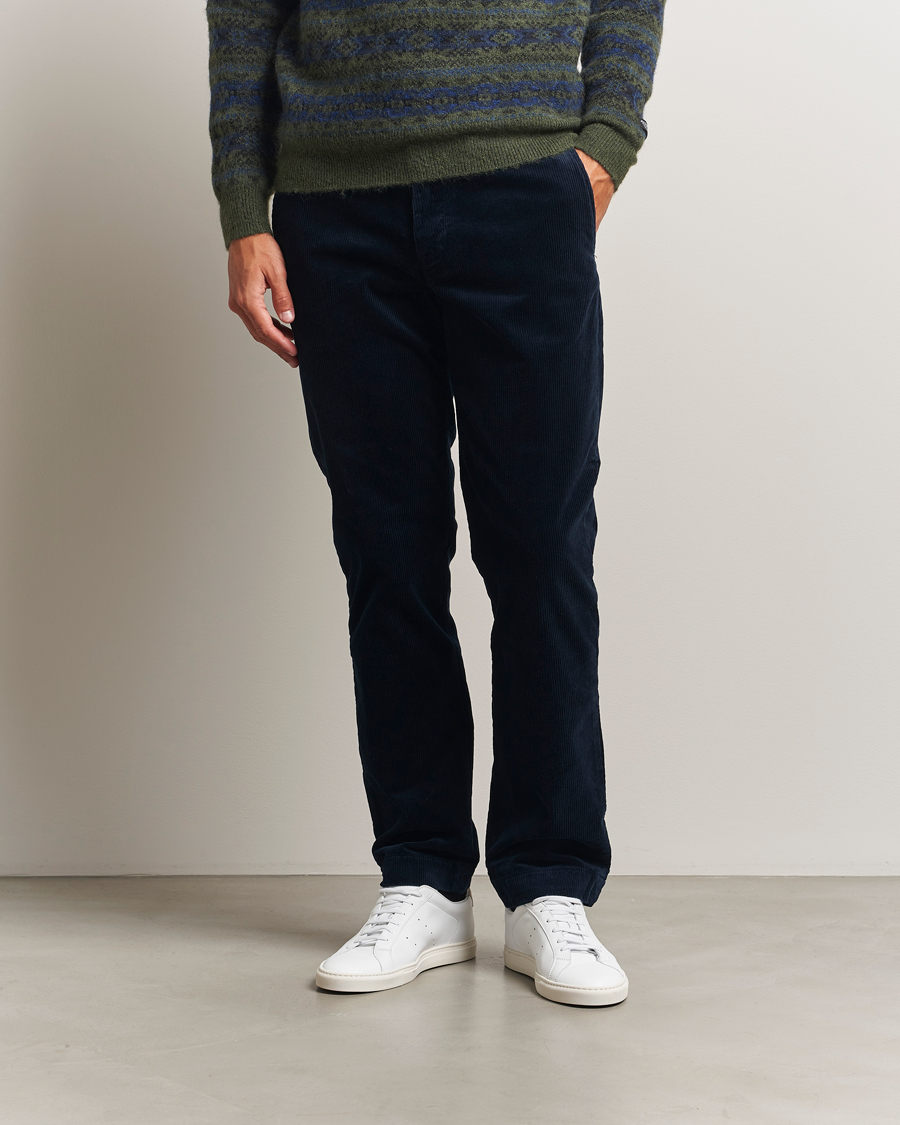 Uomini | Pantaloni | Polo Ralph Lauren | Bedford Corduroy 5-Pocket Pants Aviator Navy