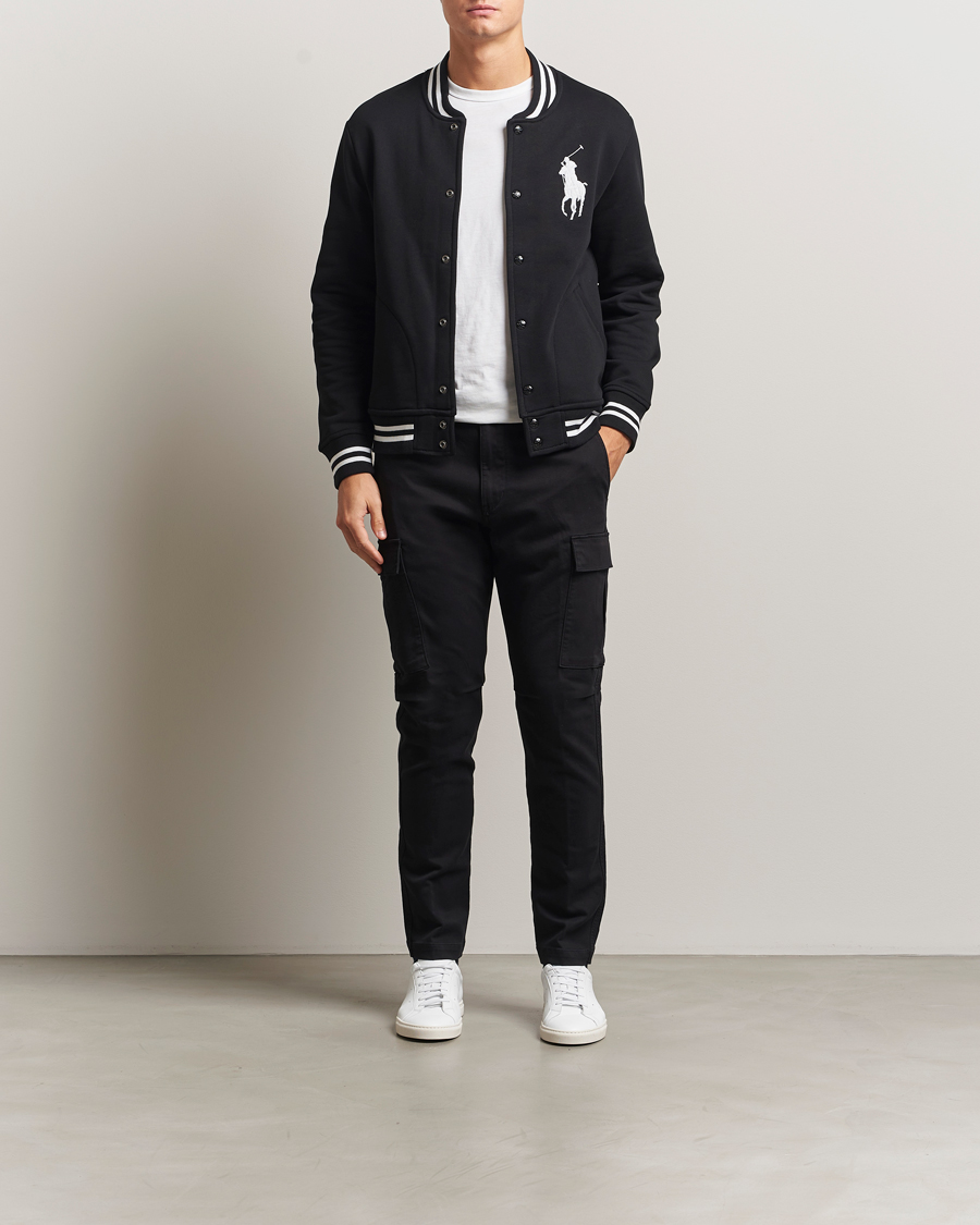 Uomini | Pantaloni | Polo Ralph Lauren | Knit Like Cargo Pants Polo Black