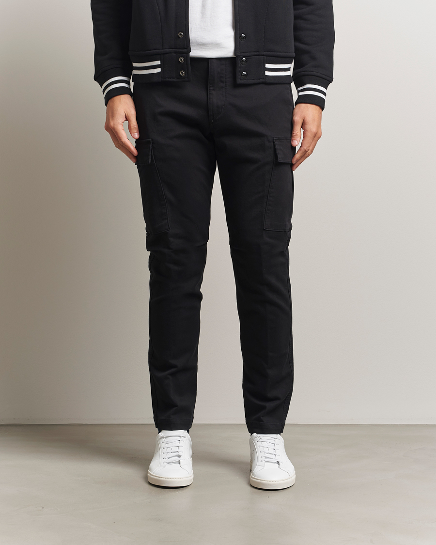 Uomini | Pantaloni | Polo Ralph Lauren | Knit Like Cargo Pants Polo Black