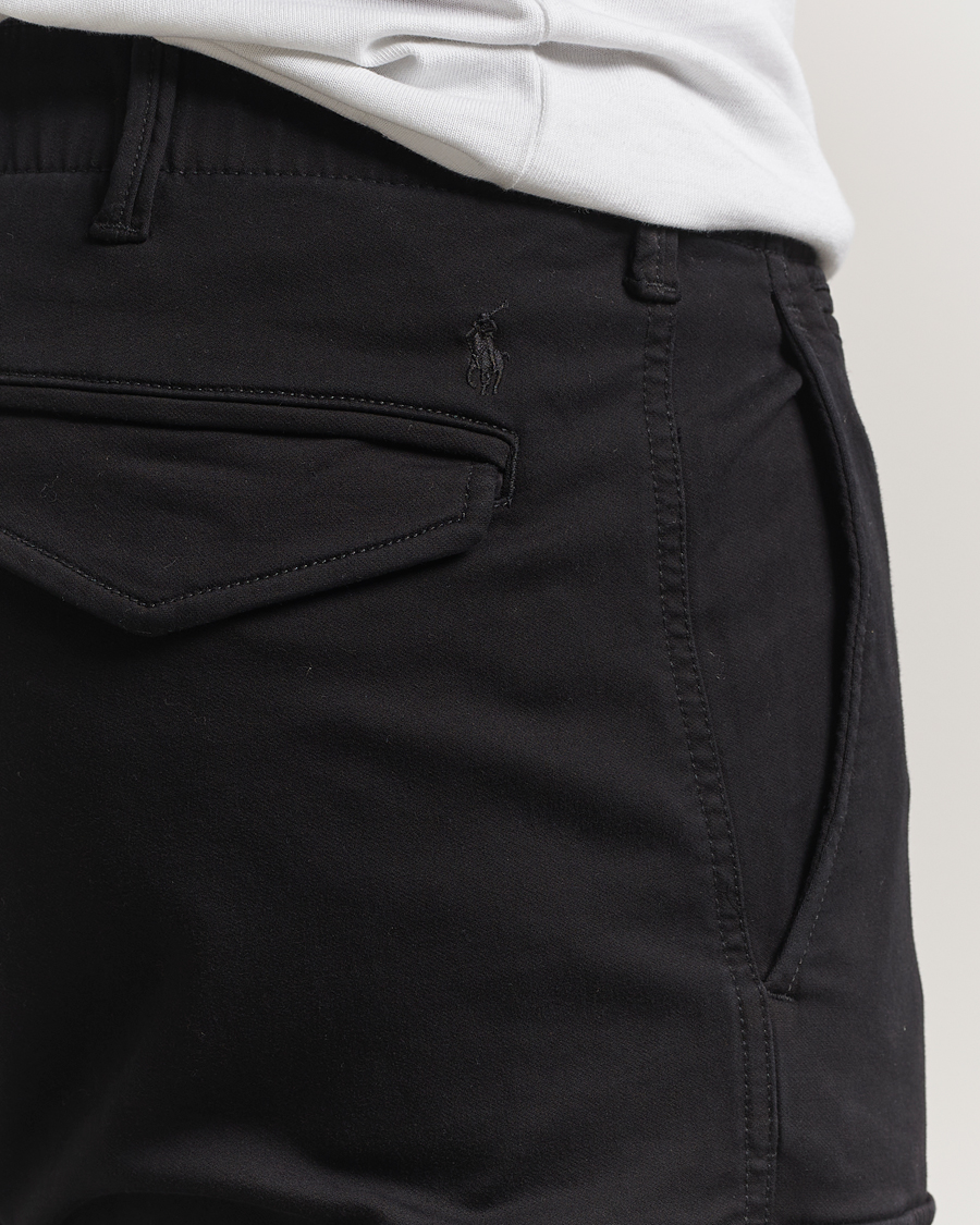 Uomini | Pantaloni | Polo Ralph Lauren | Knit Like Cargo Pants Polo Black