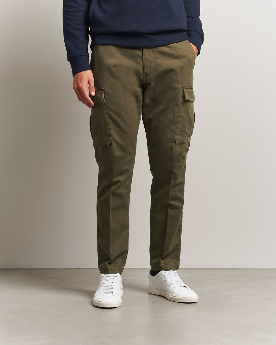 Uomini | Pantaloni | Polo Ralph Lauren | Knit Like Cargo Pants Canopy Olive