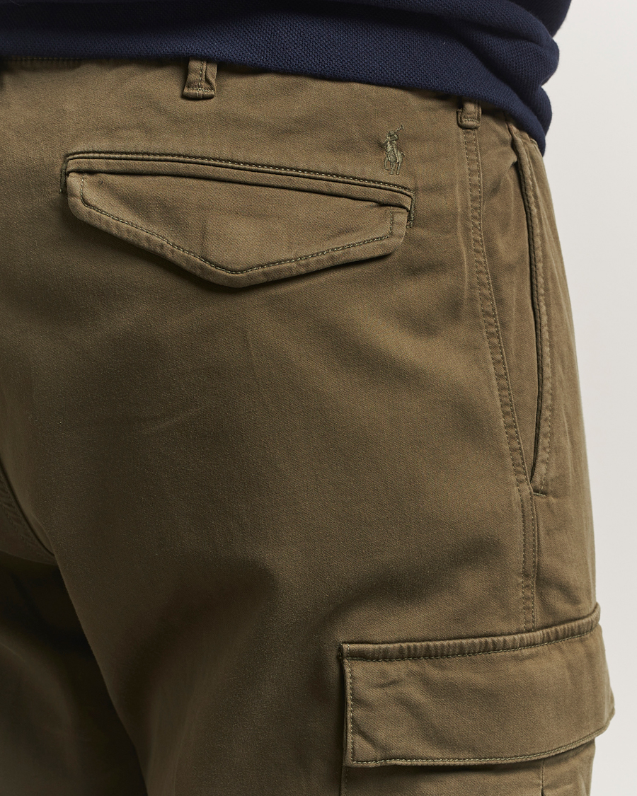 Uomini | Pantaloni | Polo Ralph Lauren | Knit Like Cargo Pants Canopy Olive