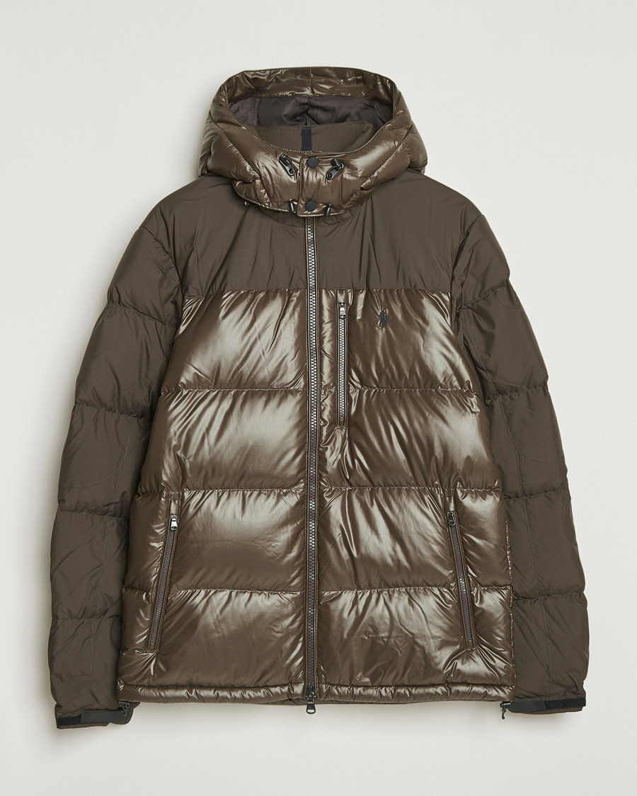 Uomini | Giacche | Polo Ralph Lauren | Gorham Mixed Glossy Down Jacket Antique Brown