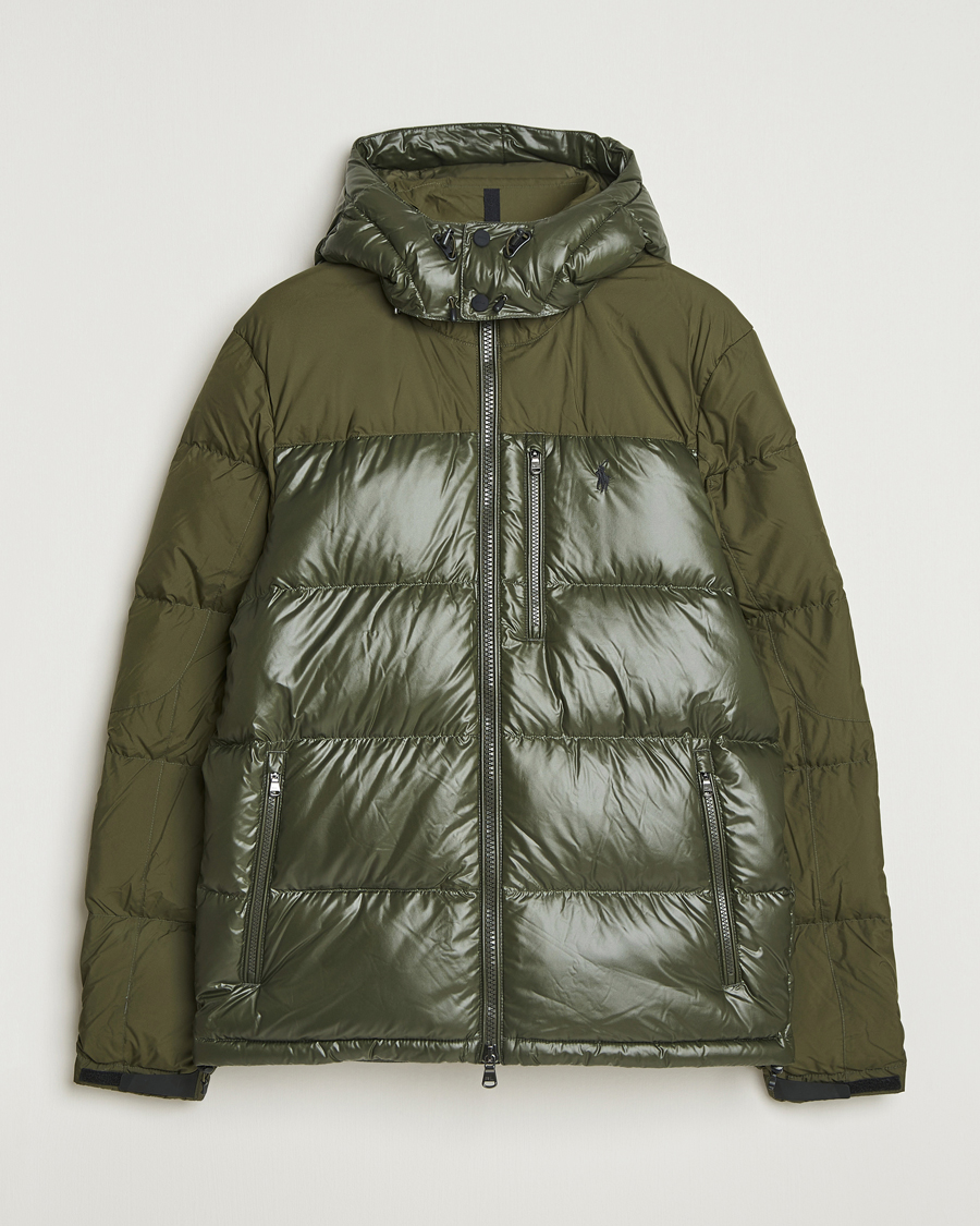 Uomini | Giacche | Polo Ralph Lauren | Gorham Mixed Glossy Down Jacket Dark Loden