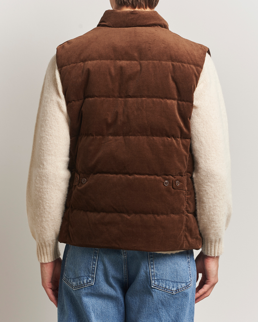 Uomini | Giacche | Polo Ralph Lauren | Quilted Corduroy Vest Pale Russet