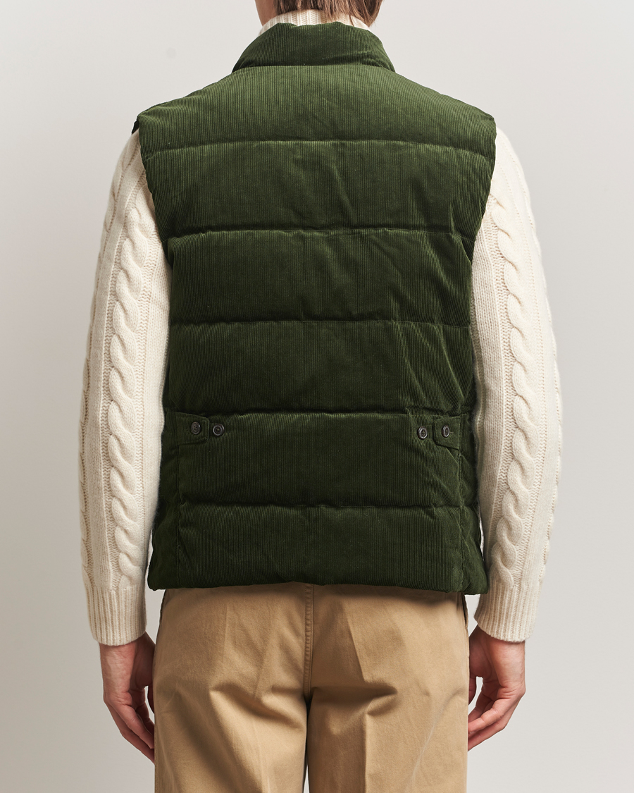 Uomini | Giacche | Polo Ralph Lauren | Quilted Corduroy Vest Country Olive
