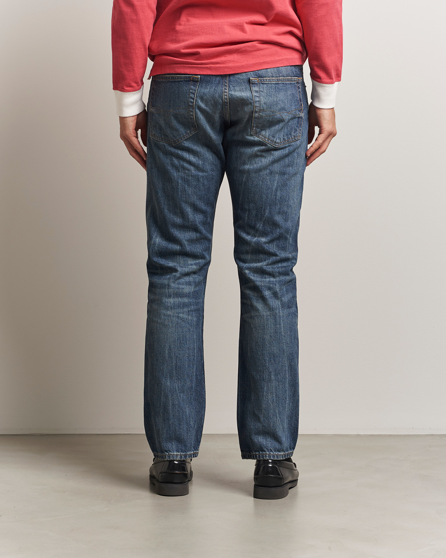 Uomini | Jeans | Polo Ralph Lauren | Hampton Ridig Denim Straight Jeans Mid Blue