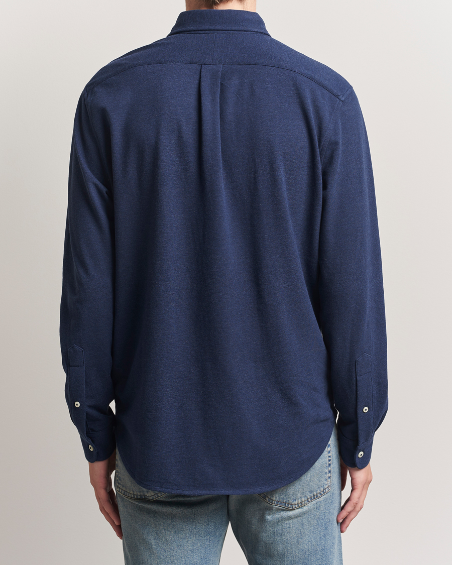 Uomini | Camicie | Polo Ralph Lauren | Featherweight Mesh Shirt Spring Navy Heather